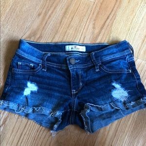 Hollister jean shorts